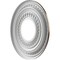 Ekena Millwork Cole PVC Medallion (Canopies up to 4 1/4"), 10"OD x 3 1/2"ID x 3/4"P, Textured Metallic Mystic Brown CMP10COAMB - alternate 5